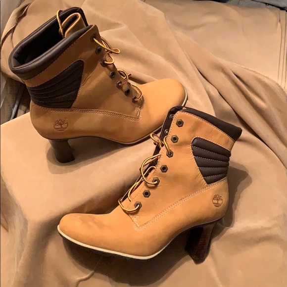 manolo blahnik timberland boot heels